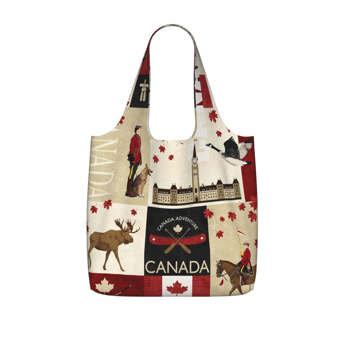 Women Bags In Canada - Canada Flag National Culture Shopping Tote