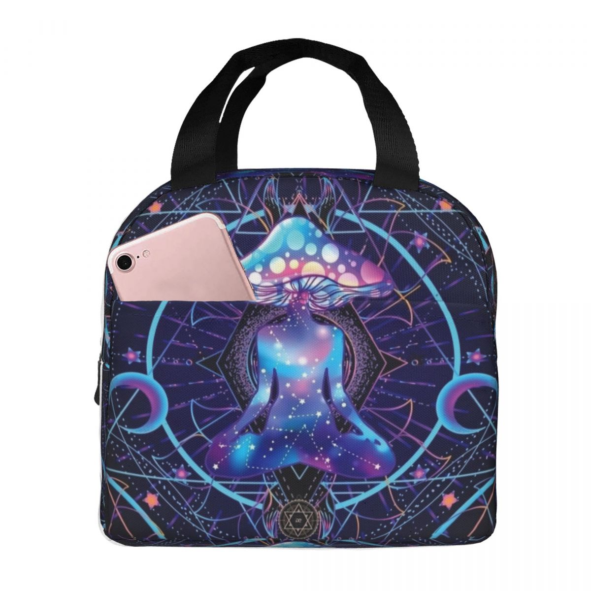 Women Bags India - India Mandala Lunch Bag Women Warm