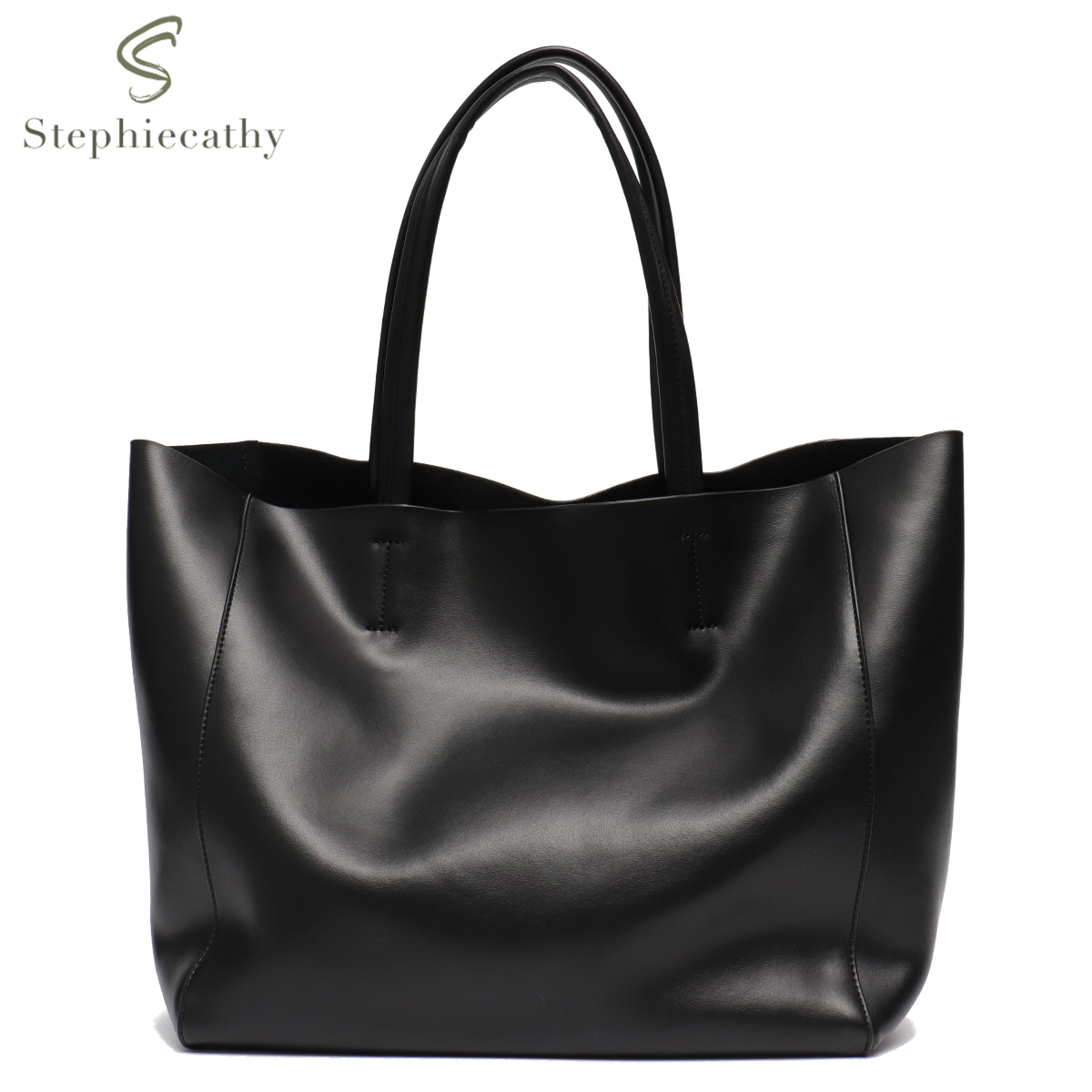 Women Bags Low Price - Classic Real Leather Women Tote Large