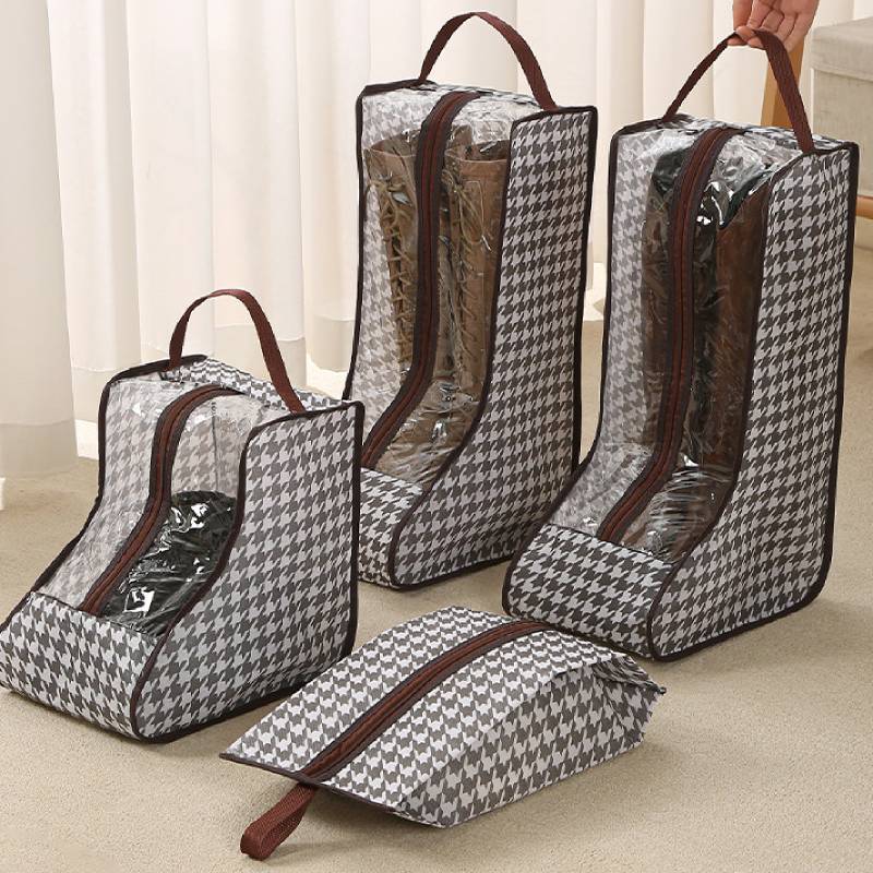 Women'S Bag - Tall Boot Storage Bags with Clear