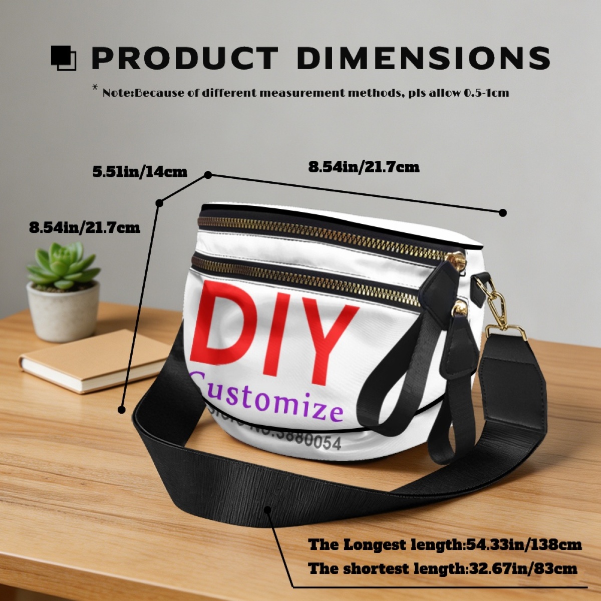 Noisydesigns Custom Image Logo - Women Bags Name recension och pris