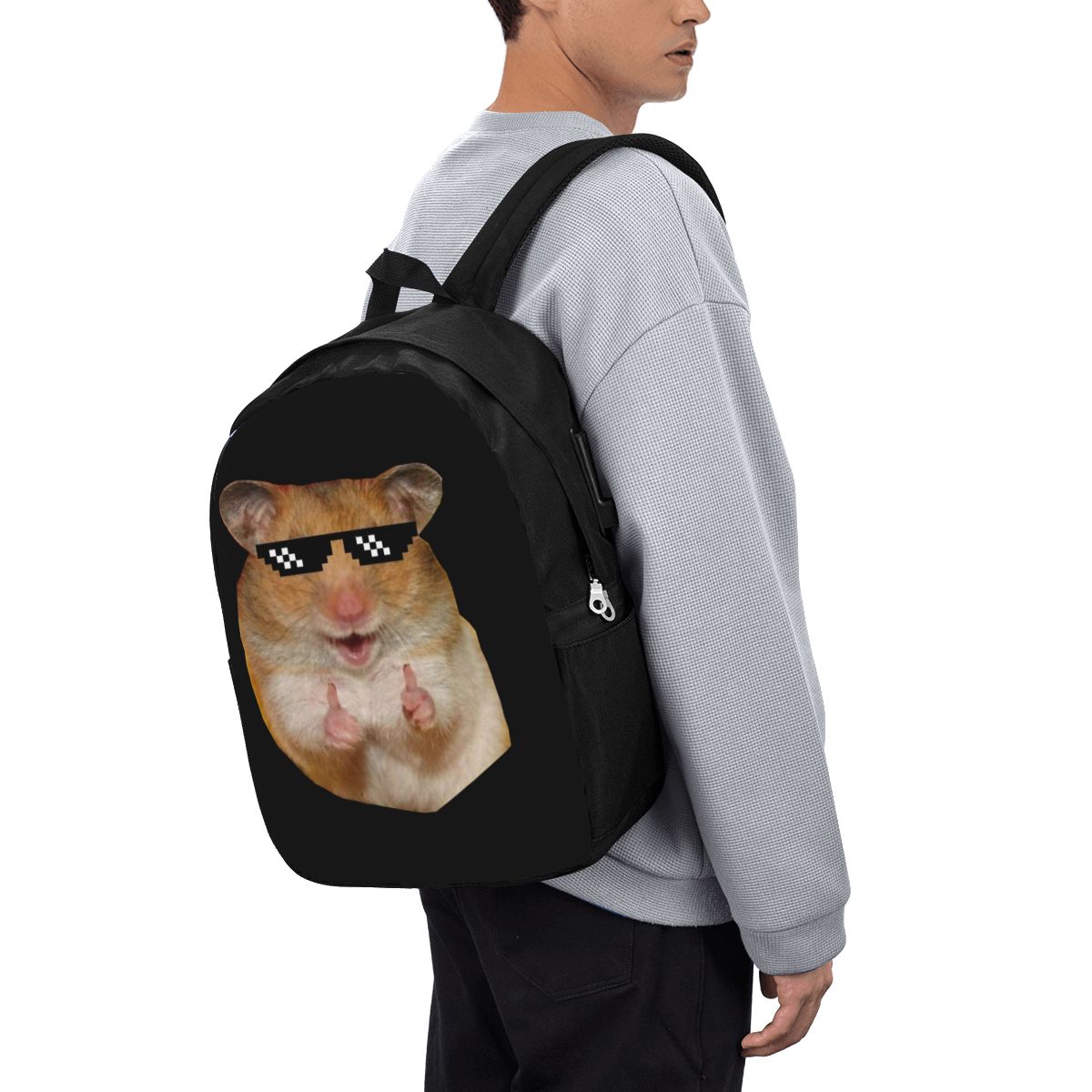 Funny Hamster Backpack Travel  - Women'S Bag recension och pris