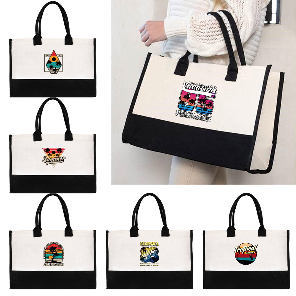 Beach Bag Elegant Ladies Jute  - Women Bags Jute recension och pris