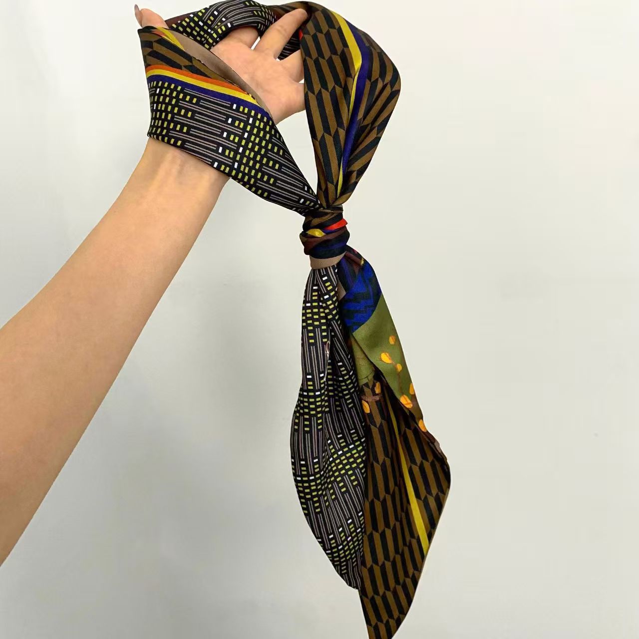 Luxury Print Long Hair Ribbon  - Women Bags H&M recension och pris