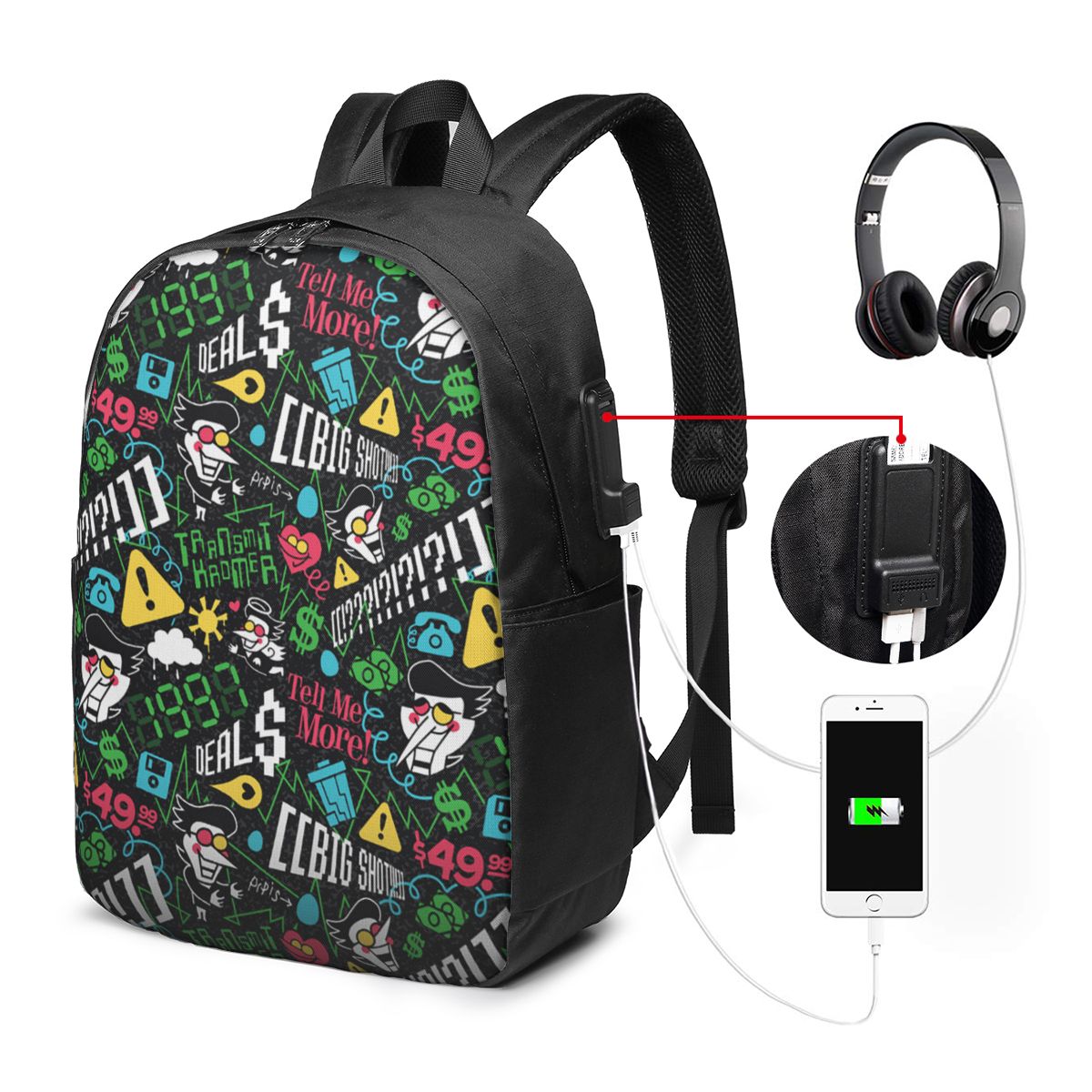 Deltarune SPAMTON G Backpack T - Women'S Bag recension och pris