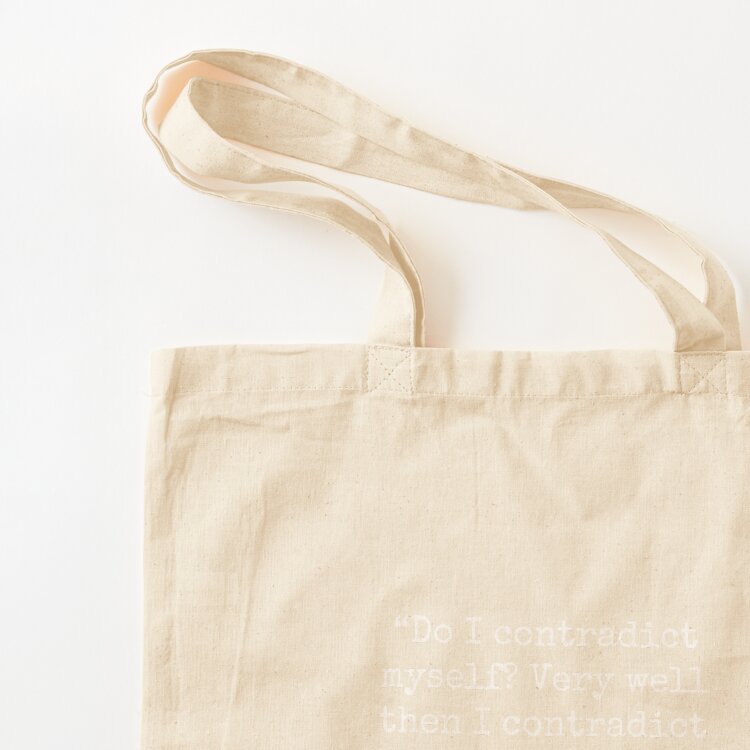 Walt Whitman - Do I contradict - Women'S Bags Very recension och pris
