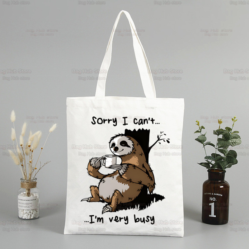 Kawaii Sloth Sorry I Can't I'm - Women'S Bags Very recension och pris