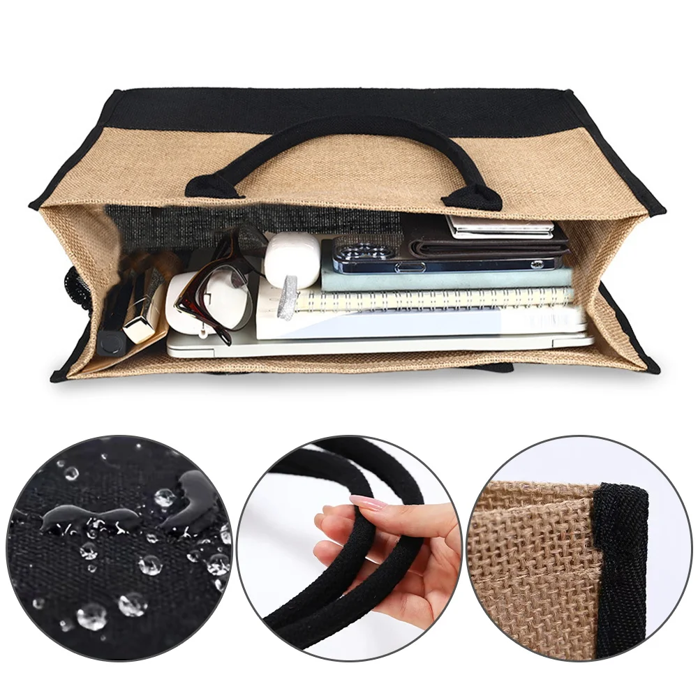 Jute Shopping Bag Ladies Beach - Women Bags Jute recension och pris