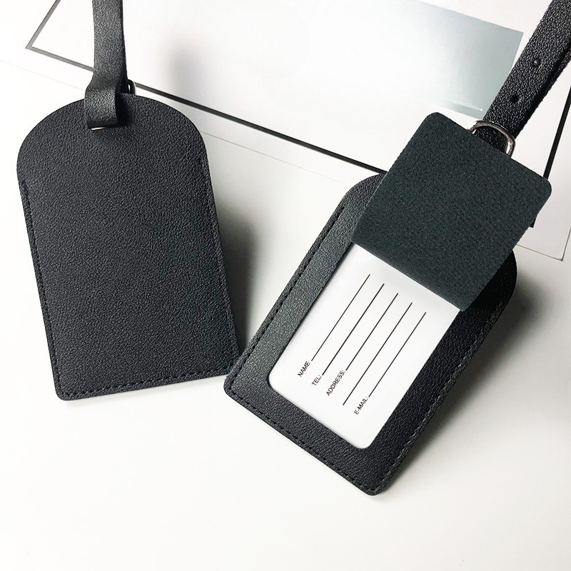 1PC PU Leather Luggage Tag Sui - Women Bags Name recension och pris