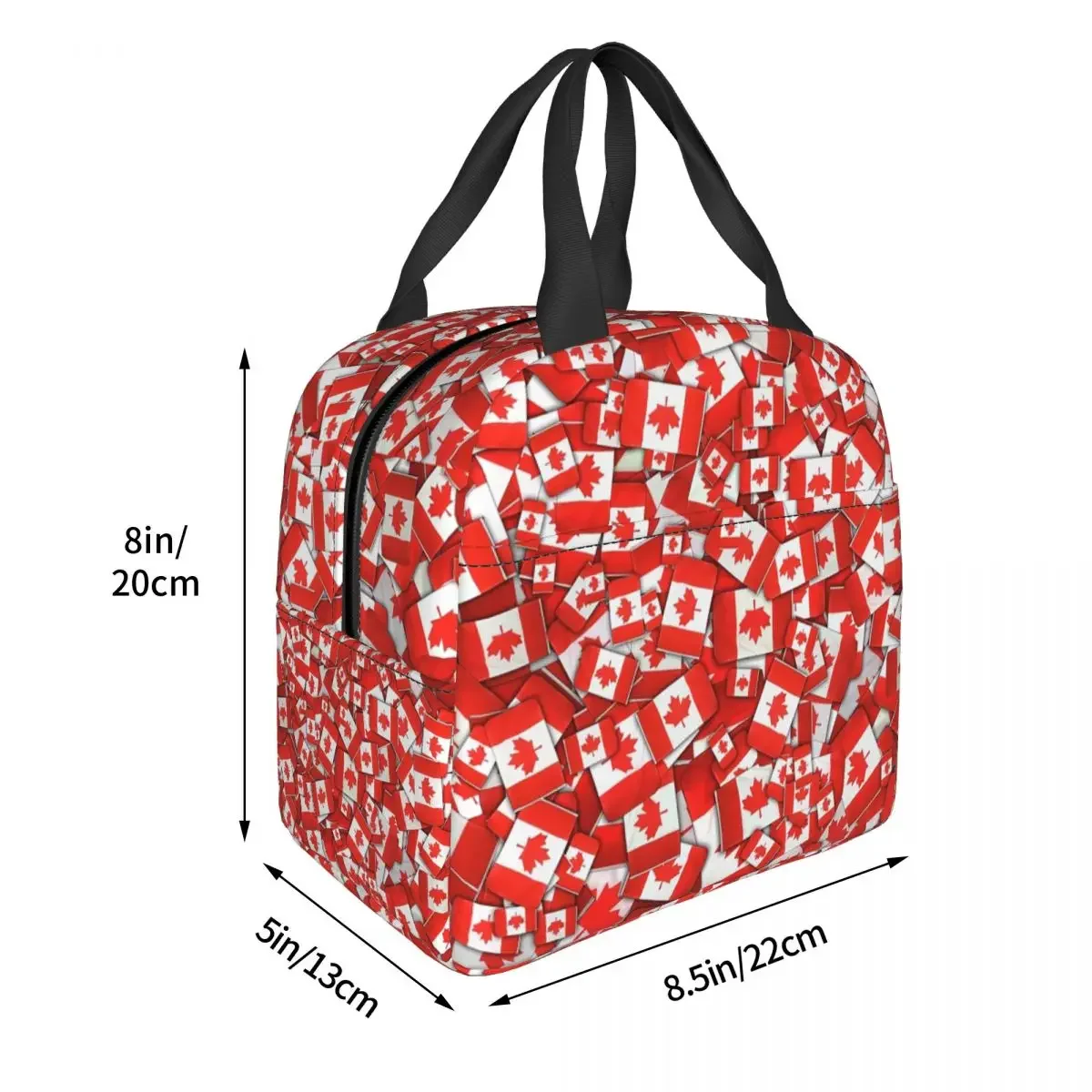 Canada Flag Pattern Insulated  - Women Bags In Canada recension och pris