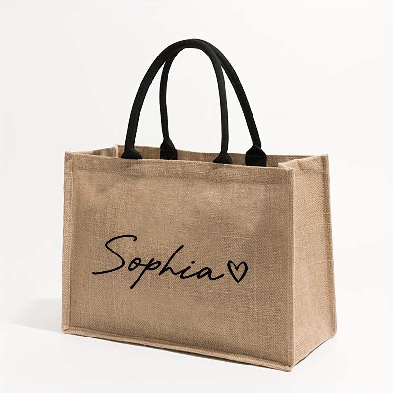 Custom Name Pattern Shopping P - Women Bags Name recension och pris