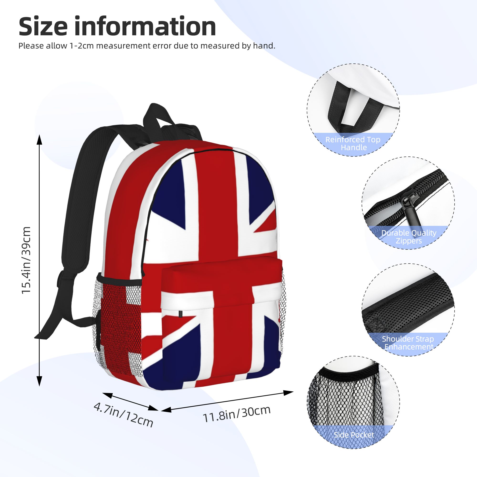 Union Jack Flag Of The UK Back - Women Bags Uk Sale recension och pris