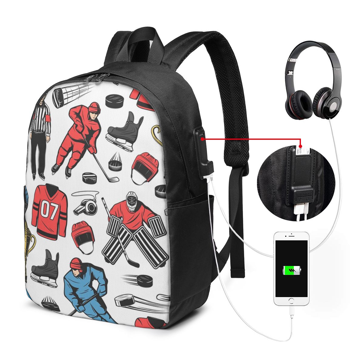 Ice Hockey Players On Rink Bac - Women'S Bag recension och pris