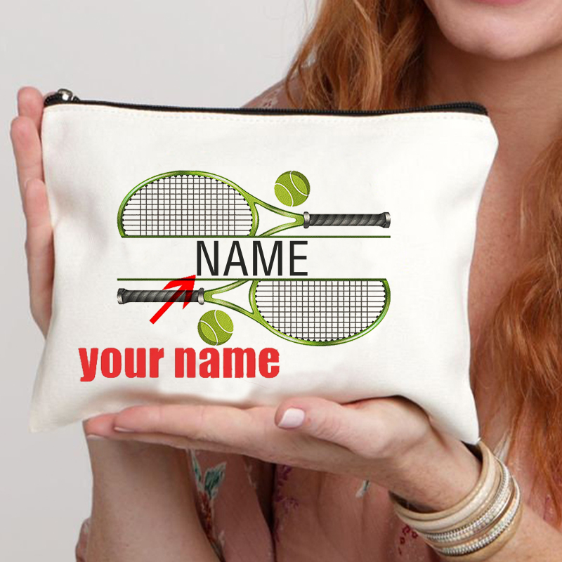 Personalized Tennis Custom Nam - Women Bags Name recension och pris