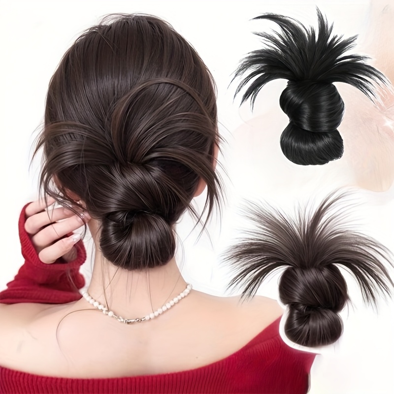 Low Synthetic Bun Ponytail Hai - Women Bags Daily Use recension och pris