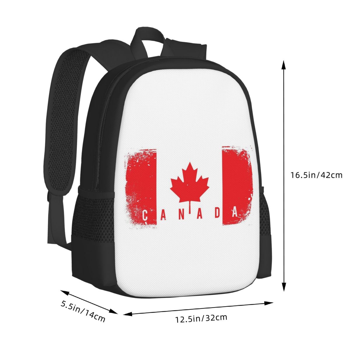 Canada Flag Student Backpack S - Women Bags In Canada recension och pris
