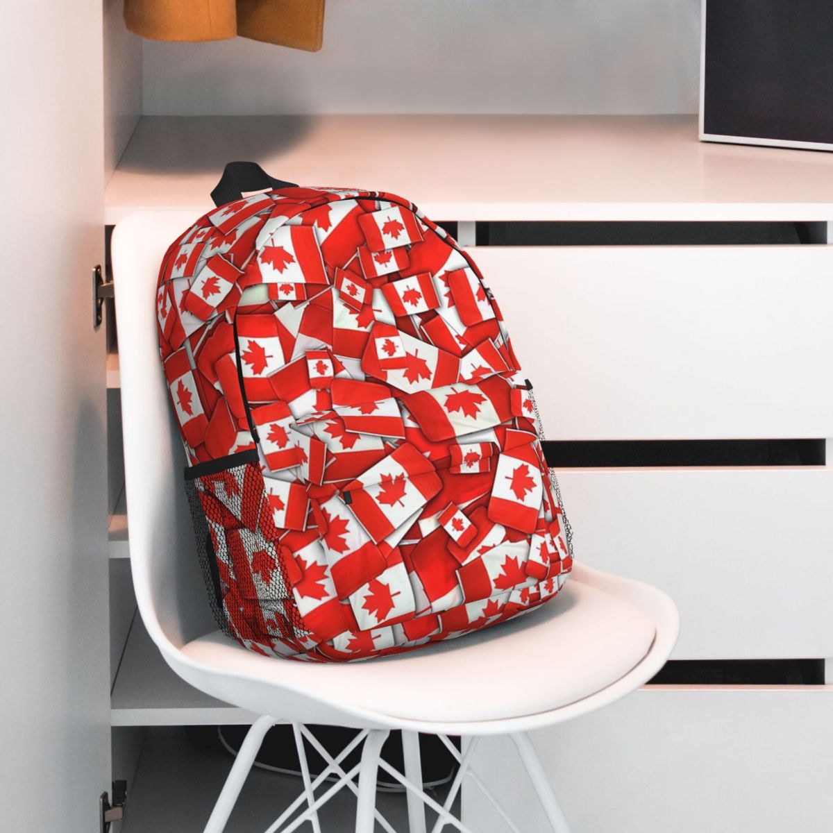 Canada Flag Pattern Backpack H - Women Bags In Canada recension och pris