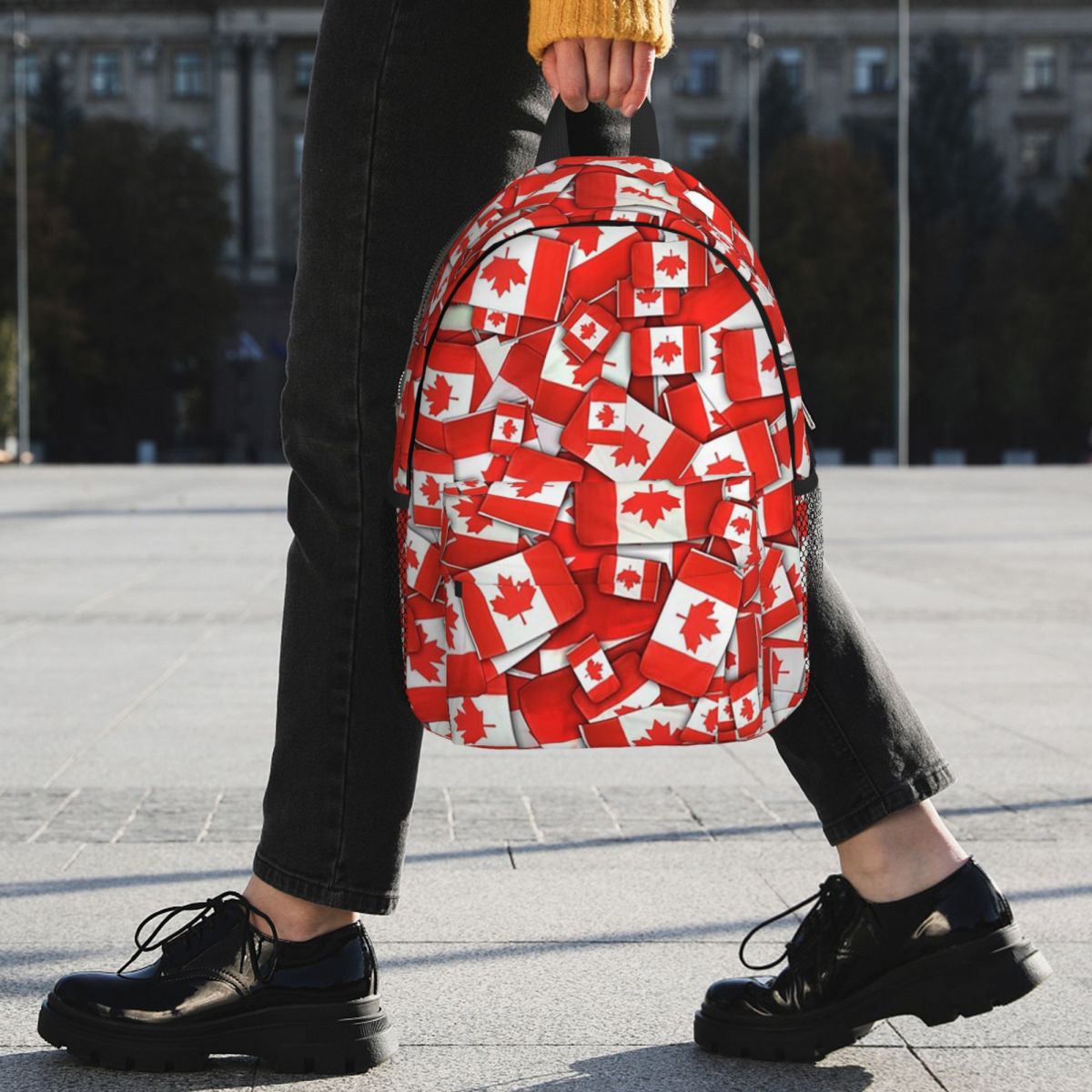 Canada Flag Pattern Backpack H - Women Bags In Canada recension och pris