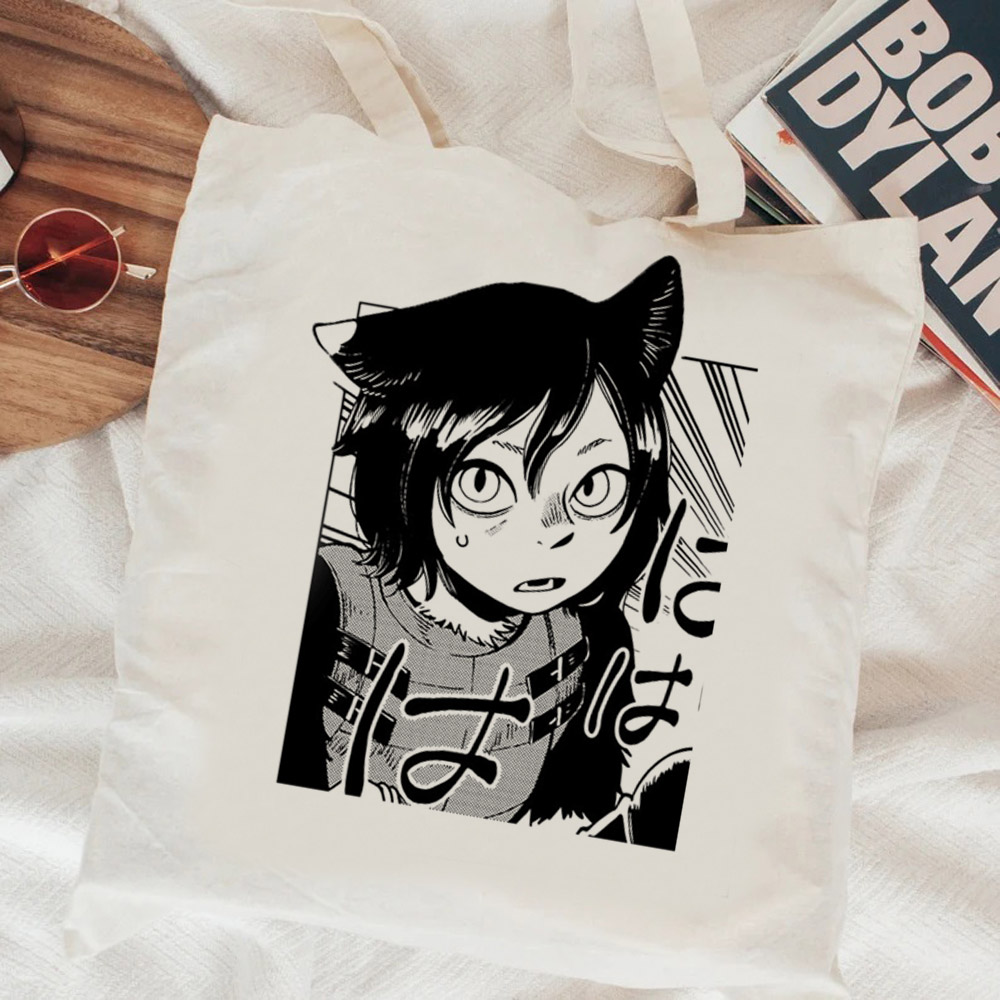 Dungeon Meshi shopping bag eco - Women Bags Jute recension och pris