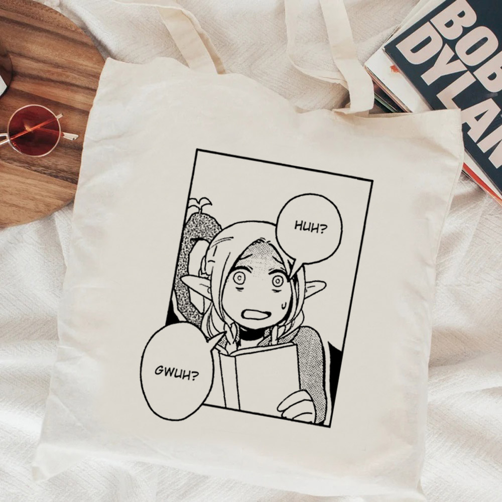 Dungeon Meshi shopping bag eco - Women Bags Jute recension och pris