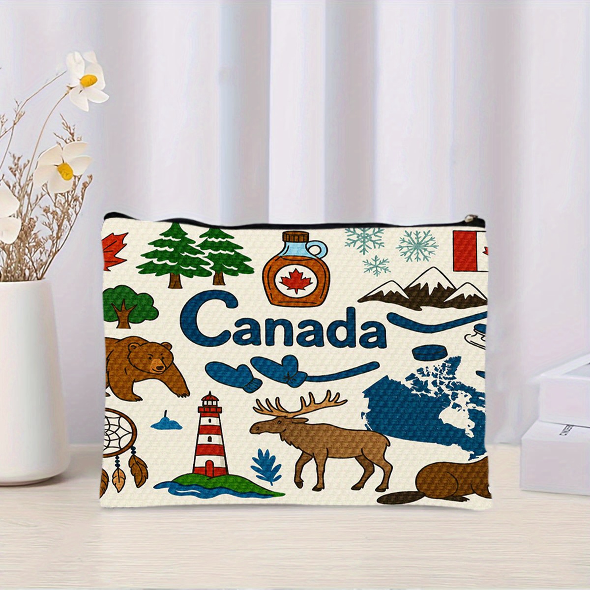 A Canada themed cosmetic bag - - Women Bags In Canada recension och pris