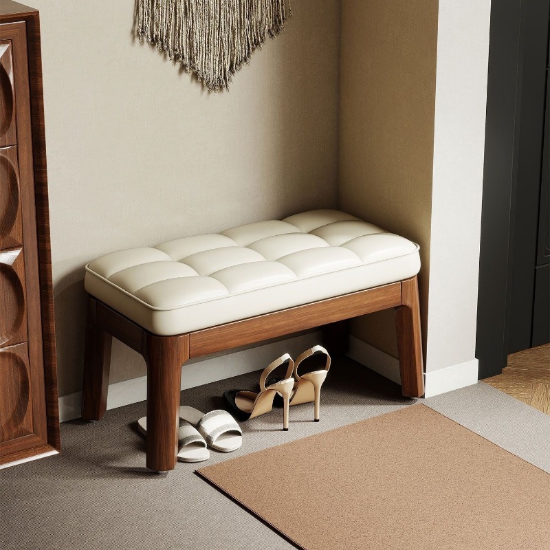 Solid wood shoe changing stool - Women'S Bags Very recension och pris