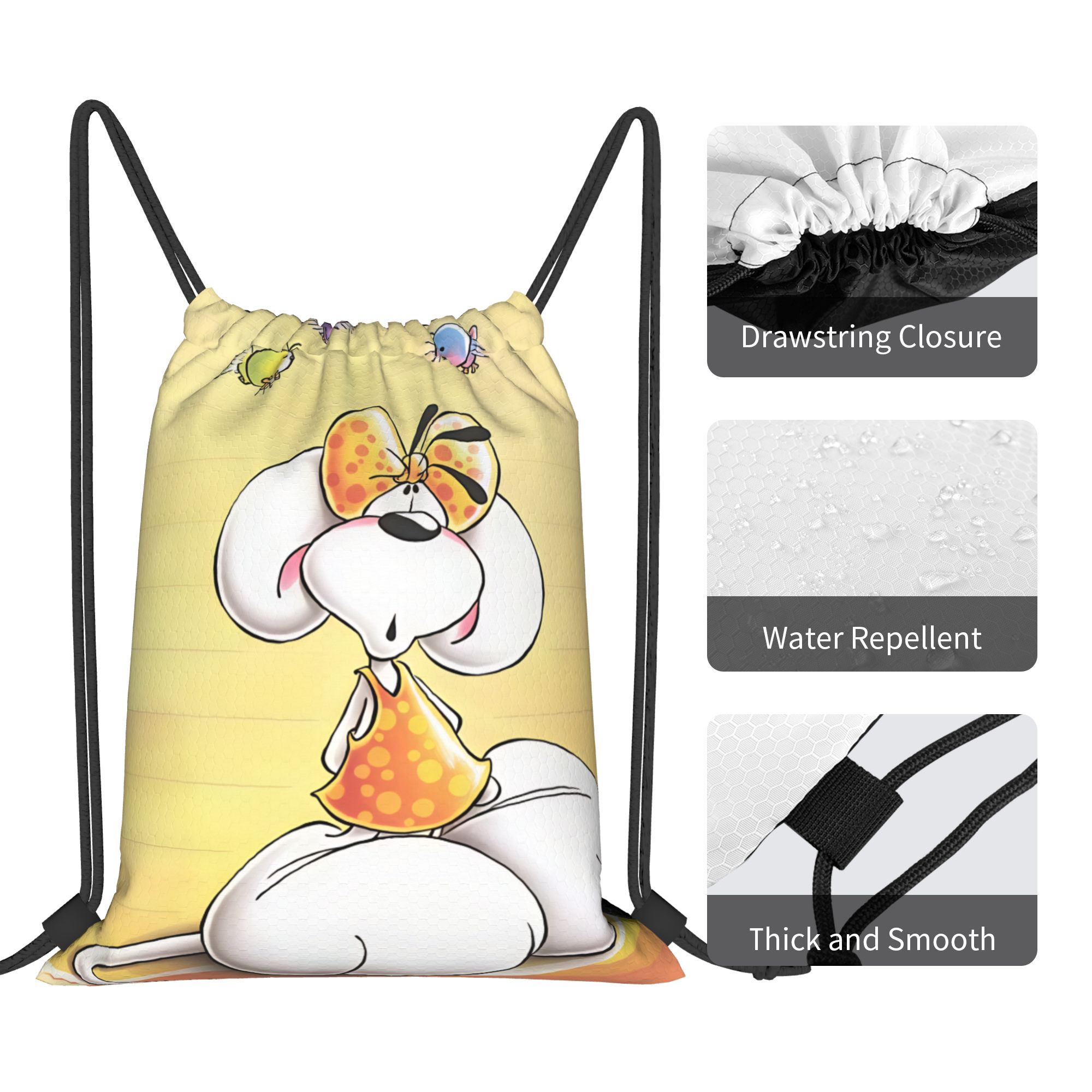 Cartoon D-Diddl Drawstring Bag - Women'S Yoga Bags recension och pris