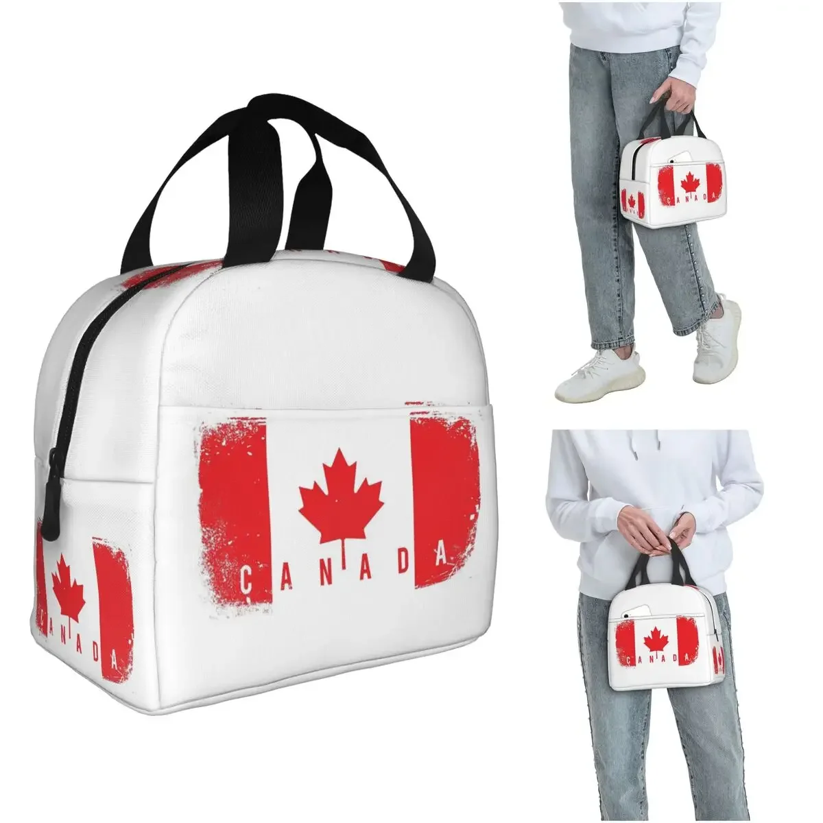 Canada Flag Insulated Lunch Ba - Women Bags In Canada recension och pris