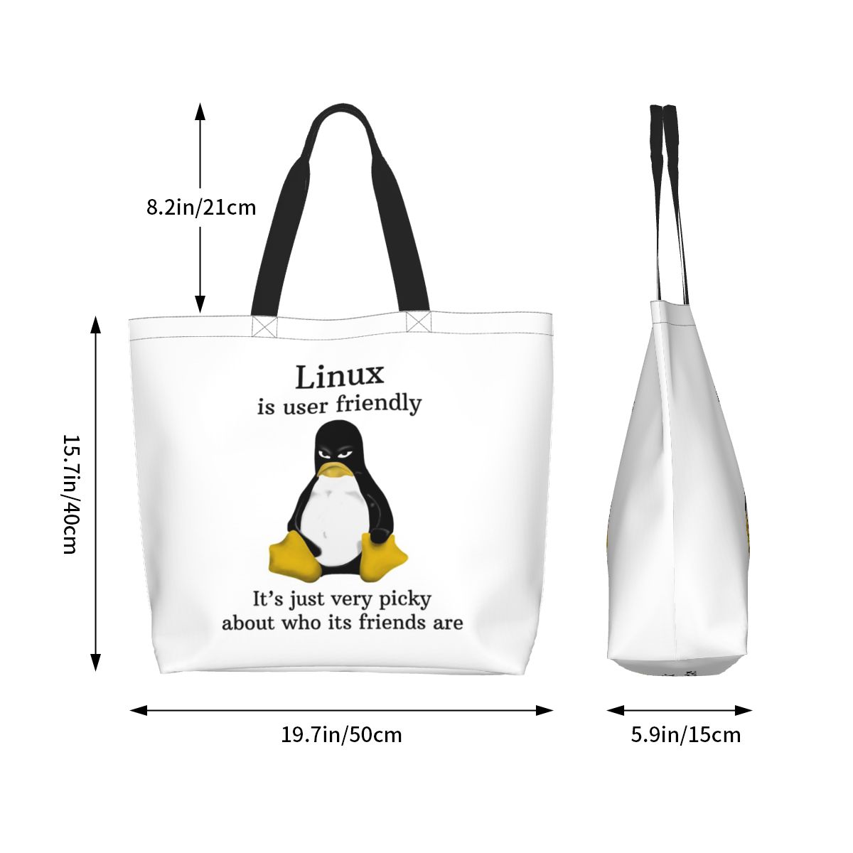 Linux Is User Friendly Its Jus - Women'S Bags Very recension och pris