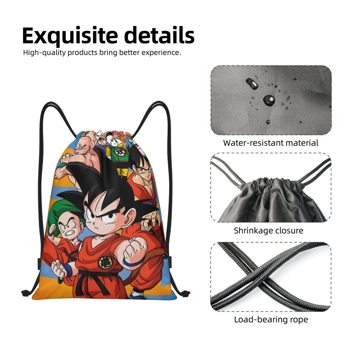 Custom DBZ G-Gokues Cartoon Dr - Women'S Yoga Bags recension och pris