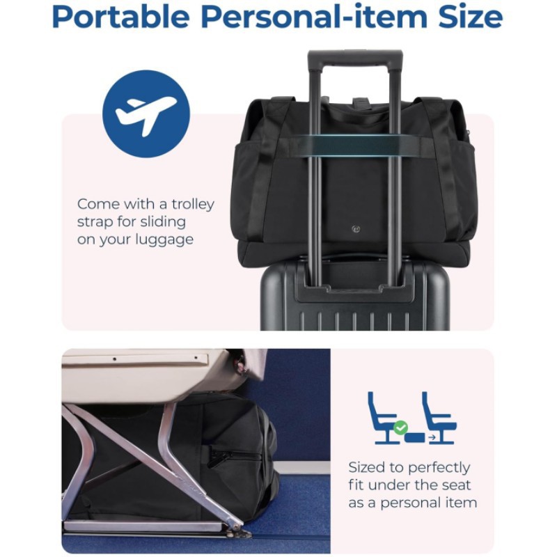 Customized Travel Bag Luggage  - Women Bags Name recension och pris