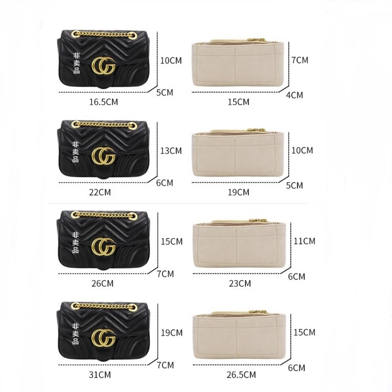 Bag Organizer For Gucci Marmon - Women'S Bag recension och pris