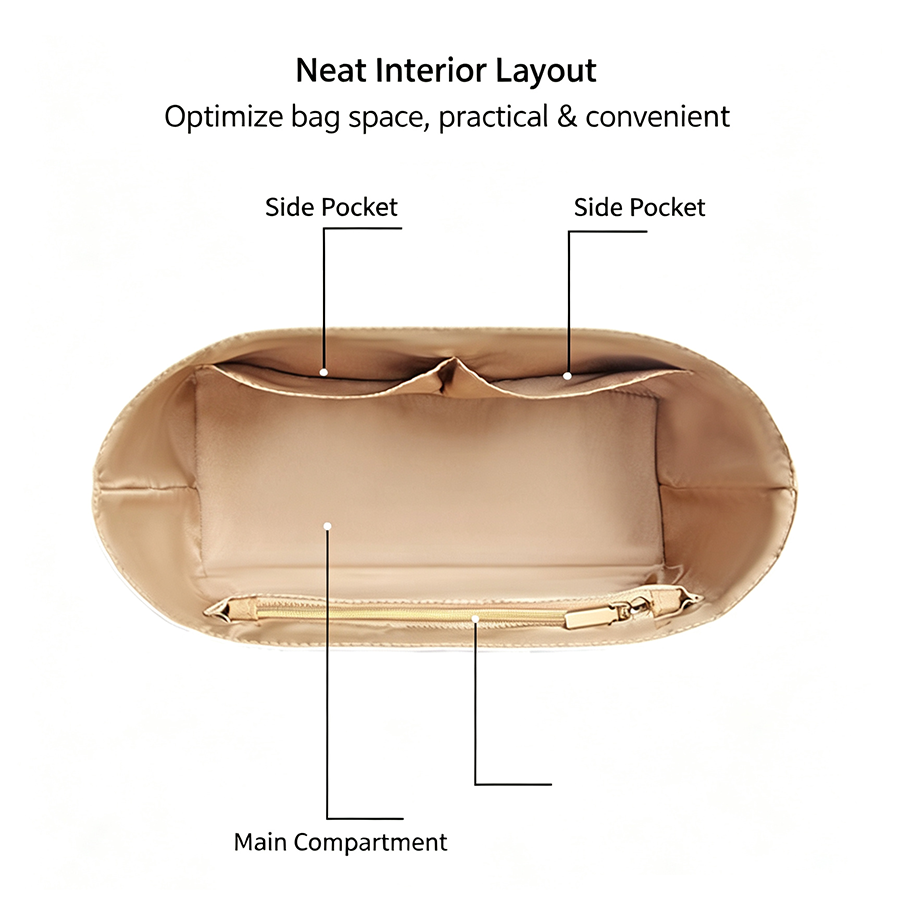 Bag Organizer Insert For Song- - Women'S Bag recension och pris